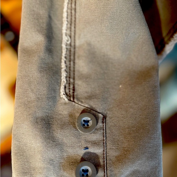 Aeropostale Men’s Small Distressed Denim Blazer - Picture 3 of 7